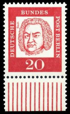 BERLIN DS BED. DEUT. Nr 204 postfrisch URA X3F30F2