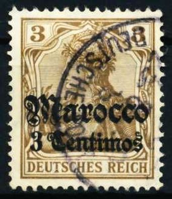 Deutsche Auslandspostämter Marokko Nr 34 gestempelt X458606