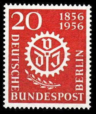 BERLIN 1956 Nr 139 postfrisch S801F82