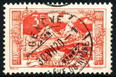 Schweiz 1918 Nr 142 gestempelt X4C644E