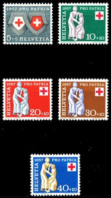 Schweiz PRO PATRIA Nr 641-645 postfrisch X4C9ADE