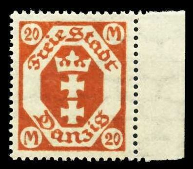 DANZIG 1923 Nr 126Y postfrisch X4CF886
