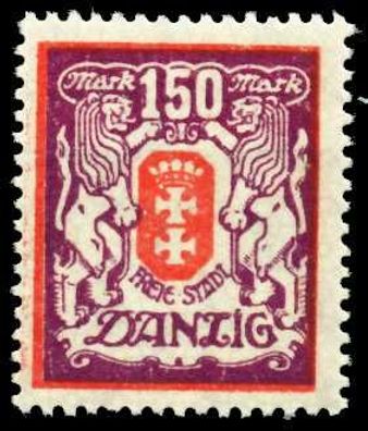 DANZIG 1923 Nr 129Y postfrisch X4CF942