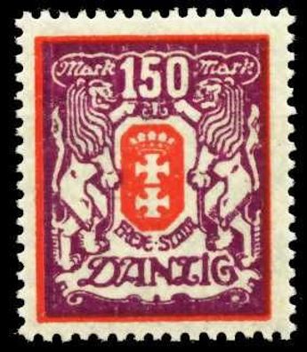 DANZIG 1923 Nr 129Y postfrisch X4CF956