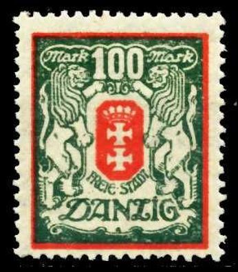 DANZIG 1923 Nr 128Y postfrisch X4CF9BE