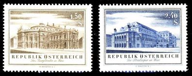 Österreich 1955 Nr 1020-1021 postfrisch S894ABA