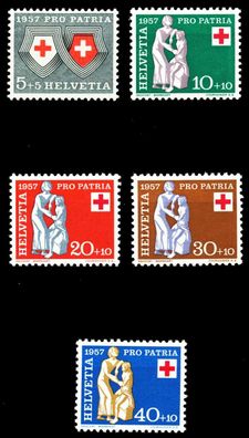 Schweiz PRO PATRIA Nr 641-645 postfrisch X515E76