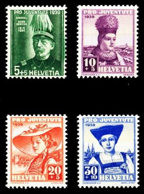 Schweiz PRO Juventute Nr 359-362 postfrisch X515FC2