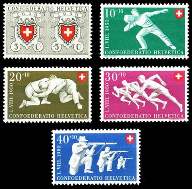 Schweiz PRO PATRIA Nr 545-549 postfrisch X516026