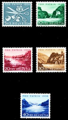 Schweiz PRO PATRIA Nr 627-631 postfrisch X520886