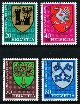 Schweiz PRO Juventute Nr 1142-1145 gestempelt X54B882