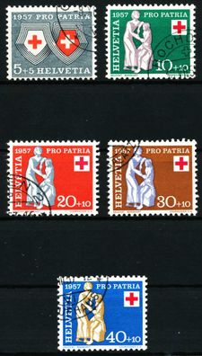 Schweiz PRO PATRIA Nr 641-645 gestempelt X54BAAE