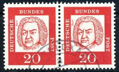BRD DS BED. DEUT. Nr 352y gestempelt WAAGR PAAR X580BC6