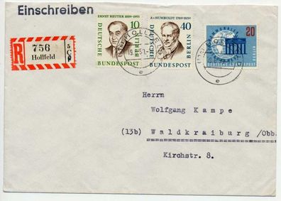 BERLIN 1957 Nr 171 BRIEF MIF X5BC7A6