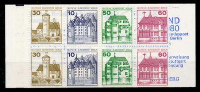 BERLIN Markenheftchen Nr MH 12aoZ postfrisch X5C8566