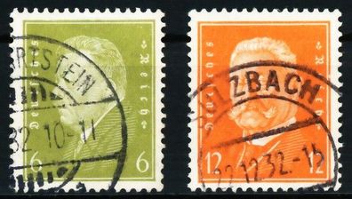 D-REICH 1932 Nr 465-466 gestempelt X5DED12