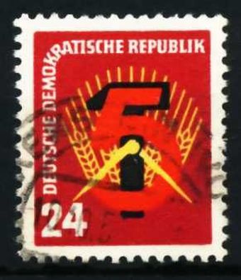 DDR 1951 Nr 293 gestempelt X5EF66E