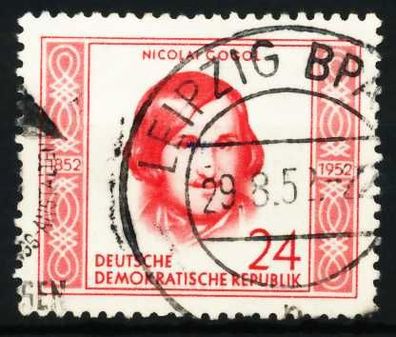 DDR 1952 Nr 313 zentrisch gestempelt X5EF7AA