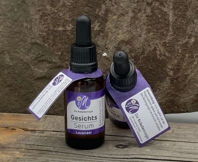 Gesichts-Serum Lavendel für normale und trockene Haut 30 ml