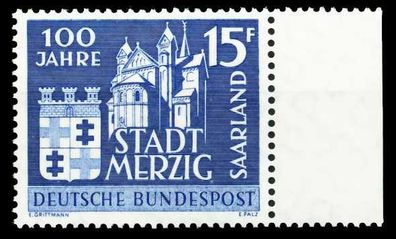 SAAR OPD 1957 Nr 401 postfrisch X5F6B46