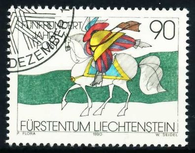 Liechtenstein 1990 Nr 1004 gestempelt SA18FAA