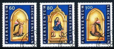 Liechtenstein 1995 Nr 1120-1122 gestempelt SA191F2