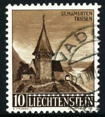 Liechtenstein 1957 Nr 362 gestempelt X60DA12