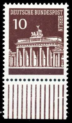 BERLIN DS BRAND. TOR Nr 286 postfrisch URA X60DADE