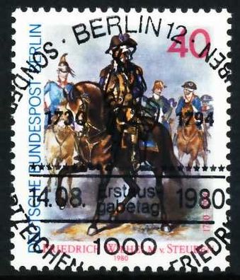 BERLIN 1980 Nr 628 zentrisch gestempelt X621036