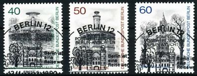 BERLIN 1980 Nr 634-636 zentrisch gestempelt X62111E