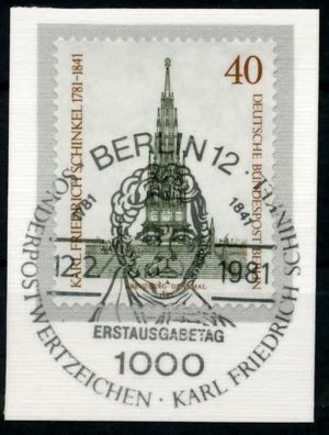 BERLIN 1981 Nr 640 gestempelt Briefstück zentrisch X62115A