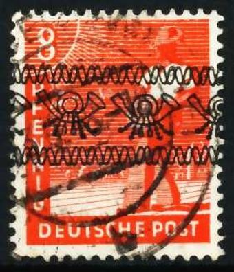 2. Kontrollratsausgabe MIT Bandaufdruck Nr 38Ia X627222