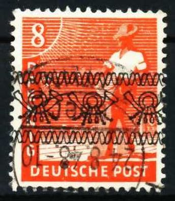 2. Kontrollratsausgabe MIT Bandaufdruck Nr 38Ia X629A66