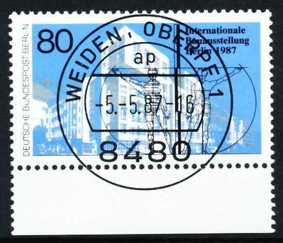 BERLIN 1987 Nr 785 zentrisch gestempelt URA X62E1EA