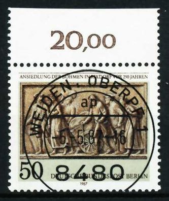 BERLIN 1987 Nr 784 zentrisch gestempelt ORA X62E21A