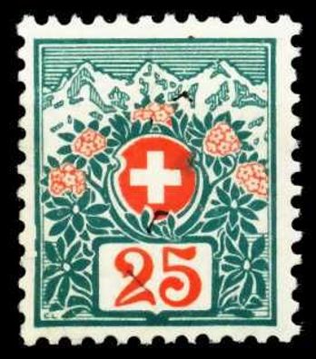 Schweiz PORTO Nr 35a ungebraucht X636942