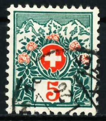 Schweiz PORTO Nr 31a gestempelt X63696E