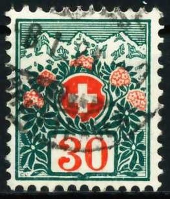 Schweiz PORTO Nr 36a gestempelt X6369D2
