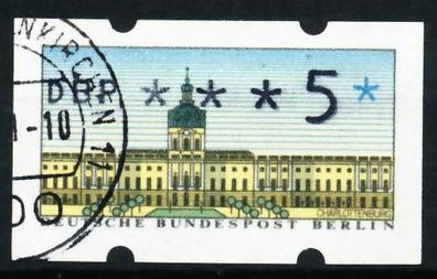 BERLIN ATM 1987 Nr 1-005 gestempelt X636AB2