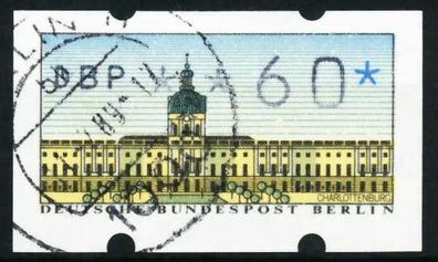 BERLIN ATM 1987 Nr 1-060 zentrisch gestempelt X636B22