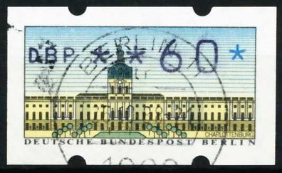BERLIN ATM 1987 Nr 1-060 zentrisch gestempelt X636B36