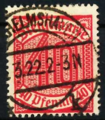 Deutsches-reich DIENST Nr 28 zentrisch gestempelt X63F886