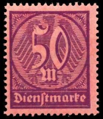 Deutsches-reich DIENST Nr 73 postfrisch X63FA7A