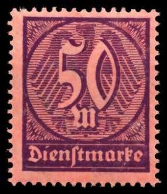 Deutsches-reich DIENST Nr 73 postfrisch X63FA9A