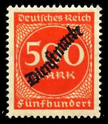 Deutsches-reich DIENST Nr 81 postfrisch X63FC6A