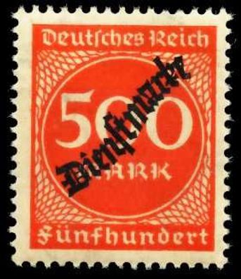 Deutsches-reich DIENST Nr 81 postfrisch X63FC6E