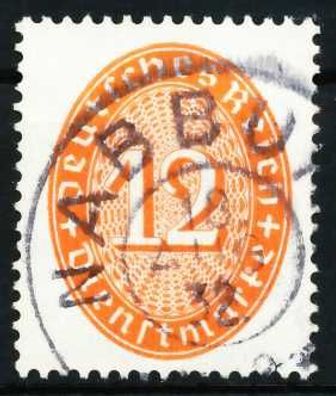 Deutsches-reich DIENST Nr 129 gestempelt X642F96