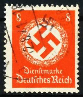 Deutsches-reich DIENST Nr 136 gestempelt X6430D6