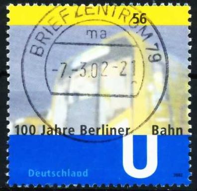 BRD 2002 Nr 2242 zentrisch gestempelt X648D4E