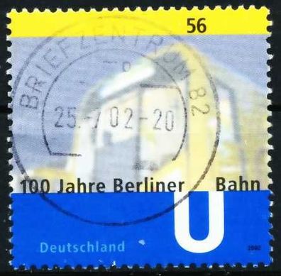 BRD 2002 Nr 2242 zentrisch gestempelt X648D62